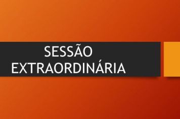 Ficam os senhores vereadores COMUNICADOS da convocação da  20ª Sessão Extraordinária da Câmara Municipal de Araçoiaba da Serra .