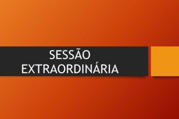 Ficam os senhores vereadores COMUNICADOS da convocação da  40ª  Sessão Extraordinária da Câmara Municipal de Araçoiaba da Serra .