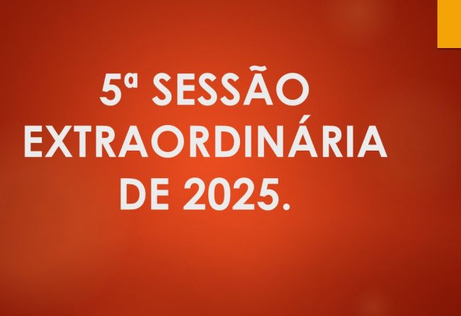 Ficam os senhores vereadores COMUNICADOS da convocação da  5ª Sessão Extraordinária da Câmara Municipal de Araçoiaba da Serra .