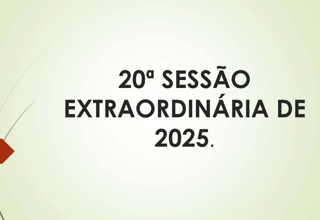 Ficam os senhores vereadores COMUNICADOS da convocação da  20ª Sessão Extraordinária da Câmara Municipal de Araçoiaba da Serra .