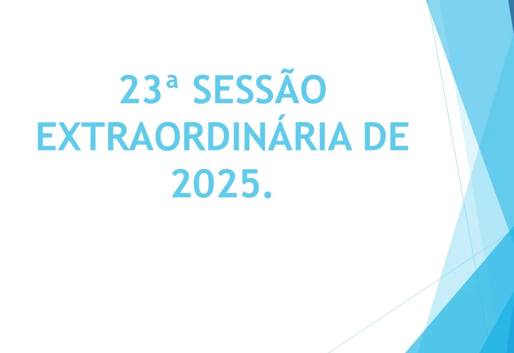 Ficam os senhores vereadores COMUNICADOS da convocação da  23ª Sessão Extraordinária da Câmara Municipal de Araçoiaba da Serra .